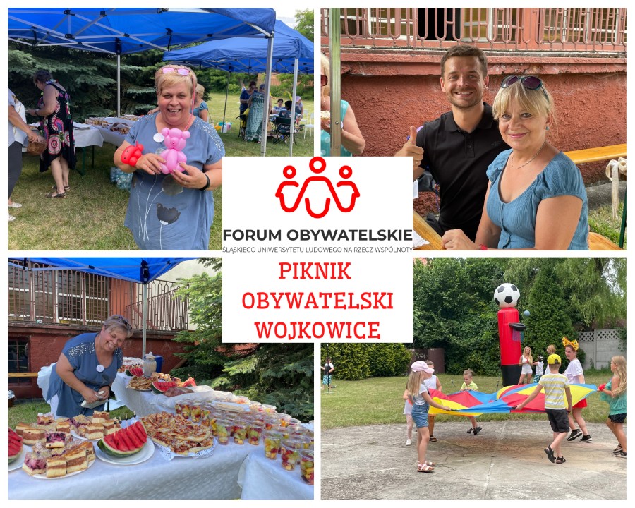 Za nami IV Piknik Obywatelski w ramach projektu „Forum obywatelskie Śląskiego Uniwersytetu Ludowego na rzecz wspólnoty”- Gmina Wojkowic