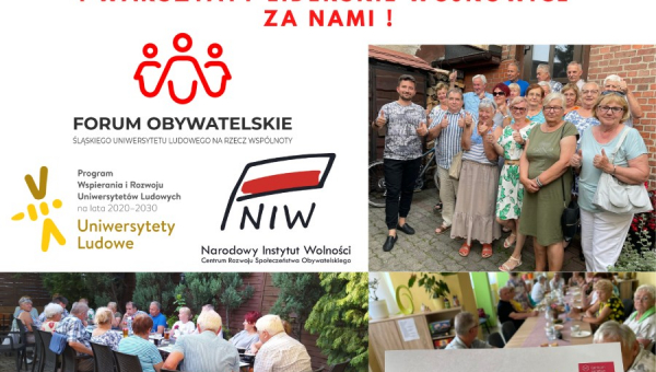 Za nami pierwsze warsztaty liderskie w Wojkowicach oraz trzecie warsztaty w Radzionkowie w ramach projektu „Forum obywatelskie Śląskiego Uniwersytetu Ludowego na rzecz wspólnoty”