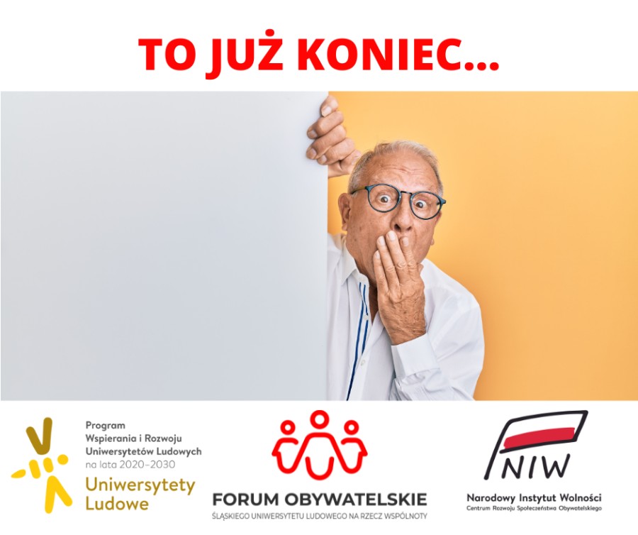 Oficjalnie projekt „Forum obywatelskie Śląskiego Uniwersytetu Ludowego na rzecz wspólnoty” dobiegł końca!